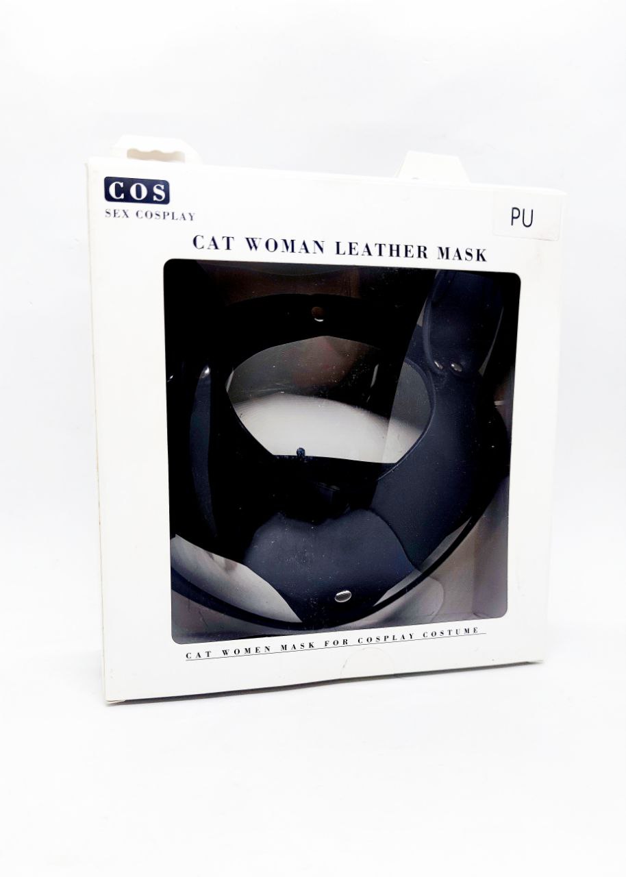 Маска кошечка Shiny cat Mask with studs