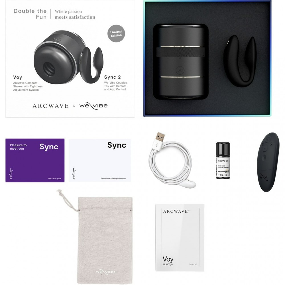Набор для пары, Voy + Sync 2, Double the Fun Set