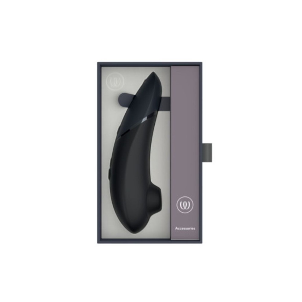 Вакуумний кліторальний стимулятор Womanizer Next Black, чорний