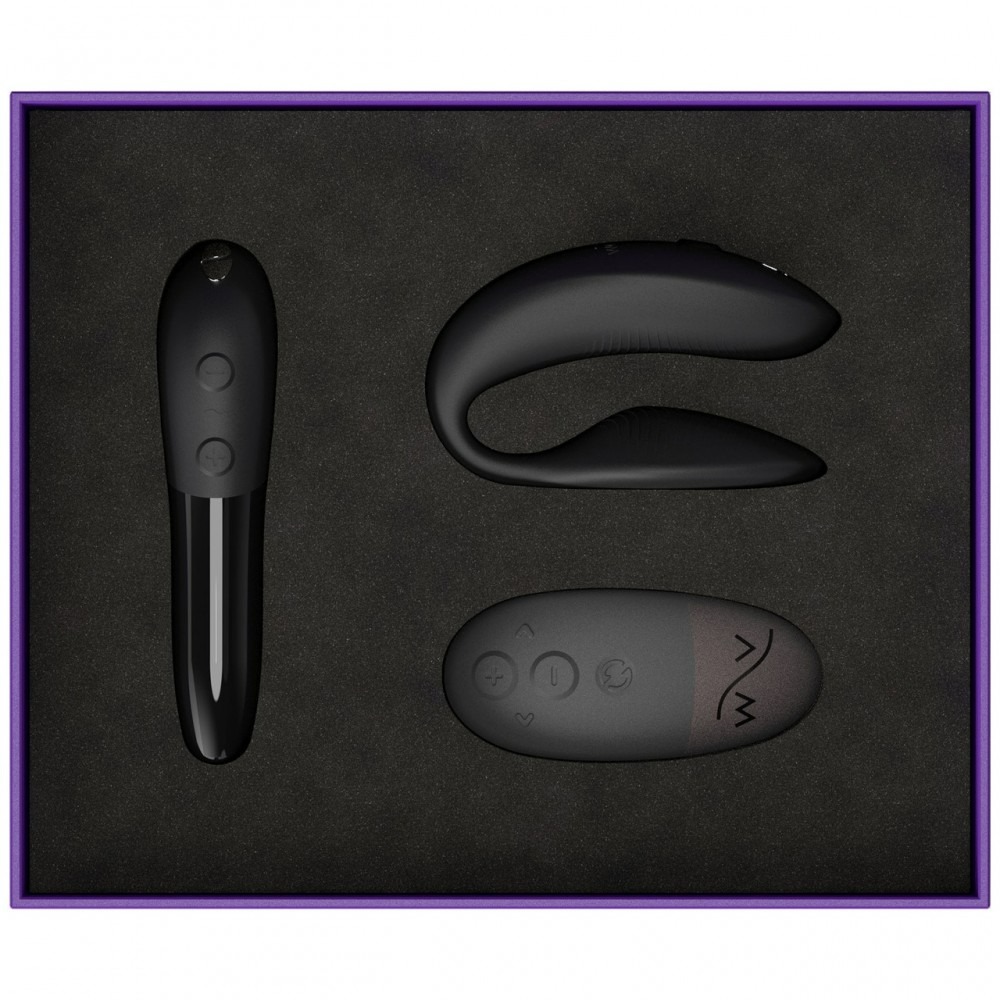 Набір секс-іграшок вібратор для пар Sync 2 та віброкуля Tango X We-Vibe Limited Anniversary Edition