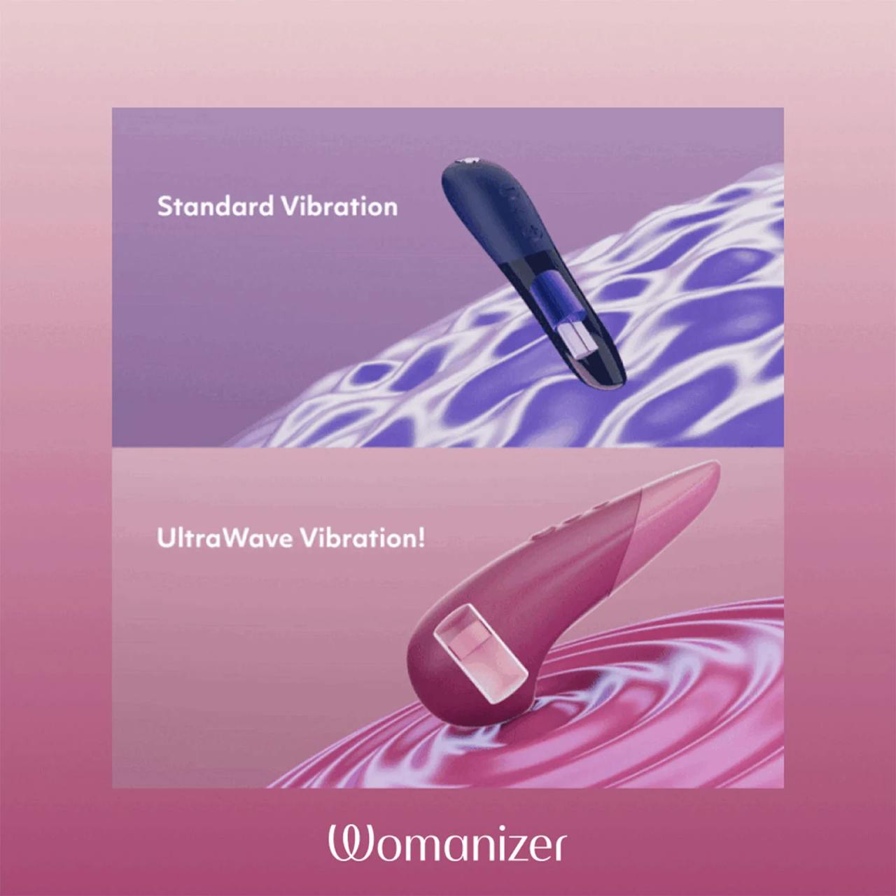 Вібратор універсальний безшумний Womanizer Vibe Dusky, рожевий