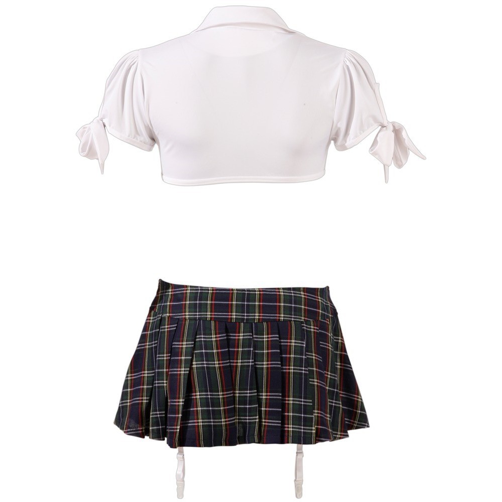Костюм Школярки в клітинку Cottelli Collection Schoolgirl 4 предмети, M