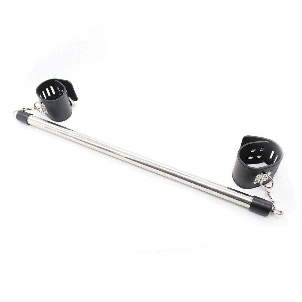 Розпірка DS Fetish Metal ankle spreader bar black
