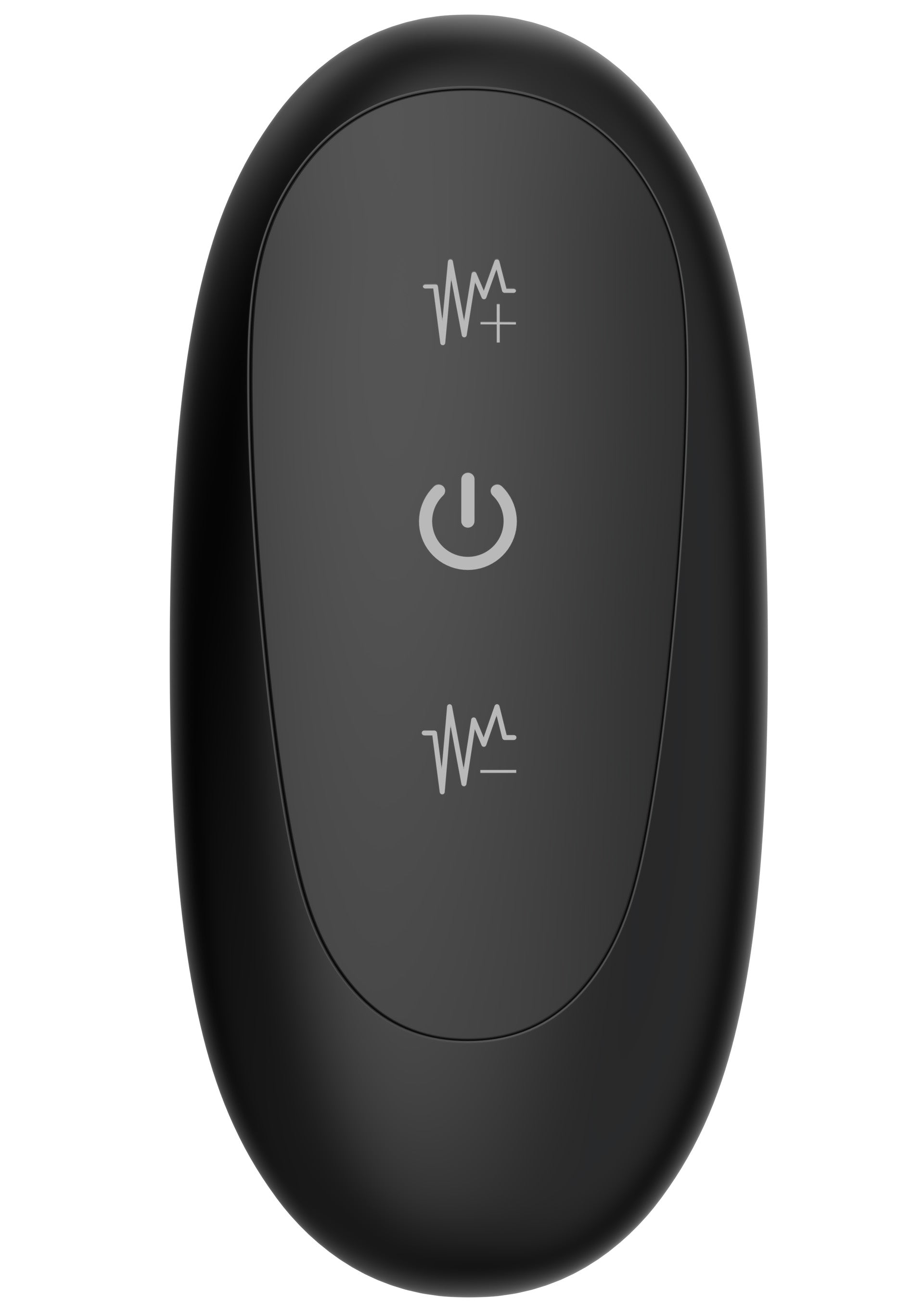 Анальная пробка с вибрацией и пультом Playhouse Smooth Anal Plug, синяя, 13 × 4,5 см
