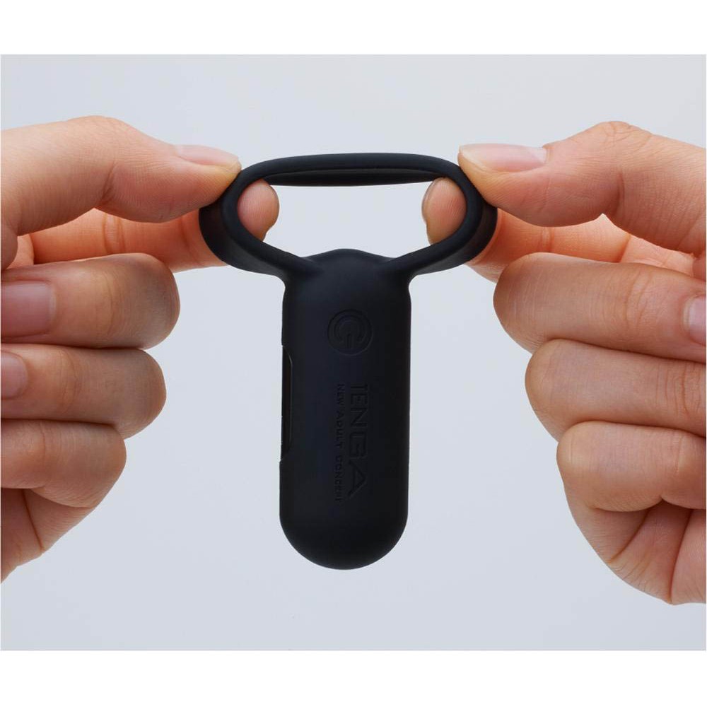 Кільце ерекційне TENGA-SVR SMART VIBE RING Чорне