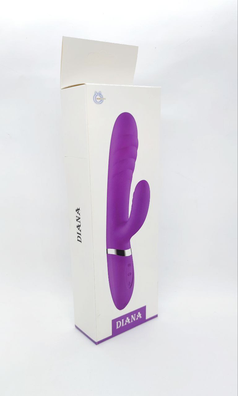 Вібратор-кролик DIANA Purple USB 36 режимів вібрації