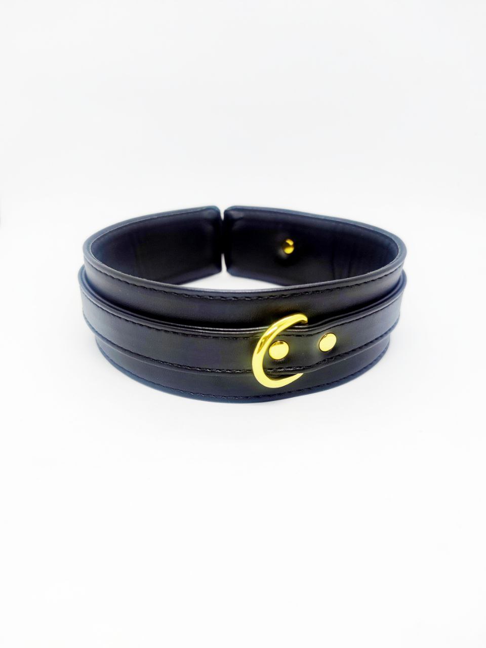 Нашийник з повідцем DS Fetish Collar, чорний