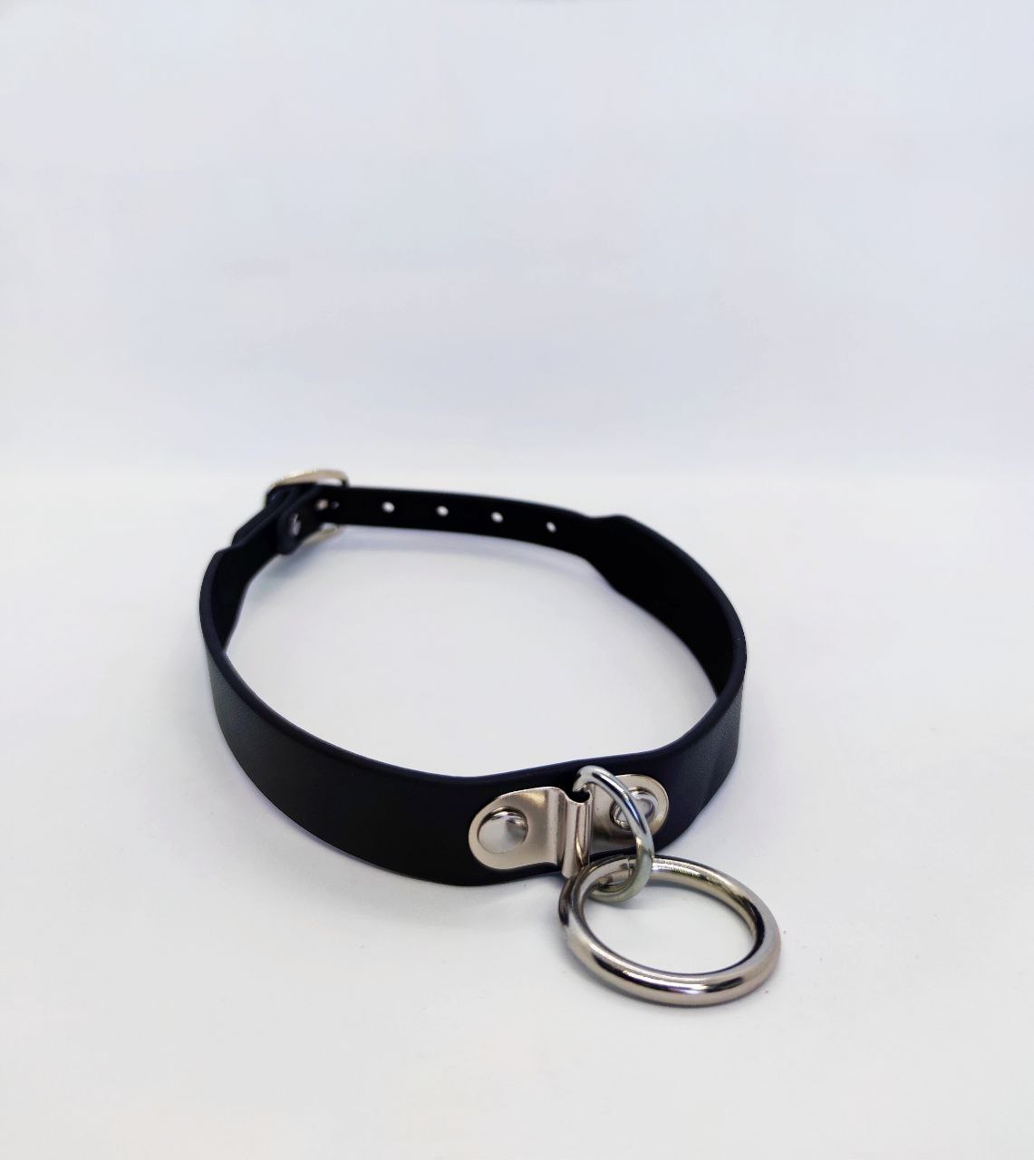Нашийник з кільцем Collar black with ring
