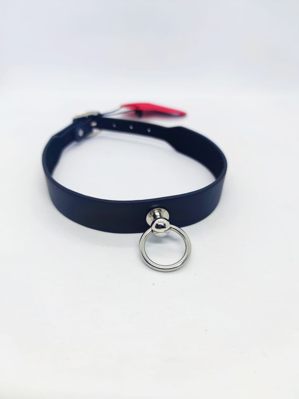 Нашийник з кільцем Collar black with ring