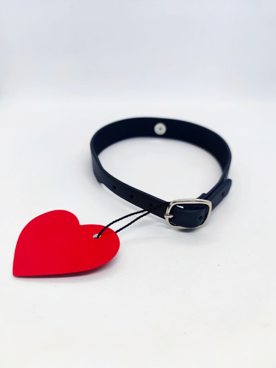 Нашийник з кільцем Collar black with ring
