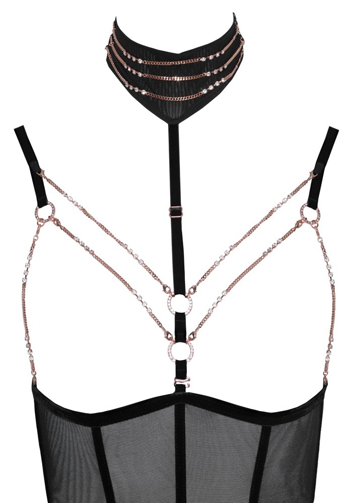 Боді сексуальне Abierta Fina Body Decoration M