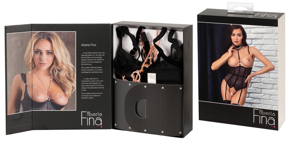 Боді сексуальне Abierta Fina Body Decoration M