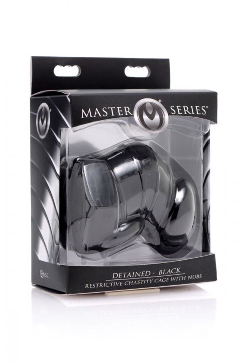 Пояс верности мужской Master Series Detained, черный
