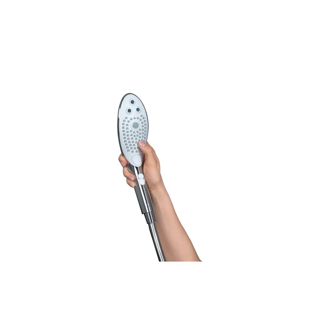 Насадка на душ для мастурбації Womanizer Wave, срібна