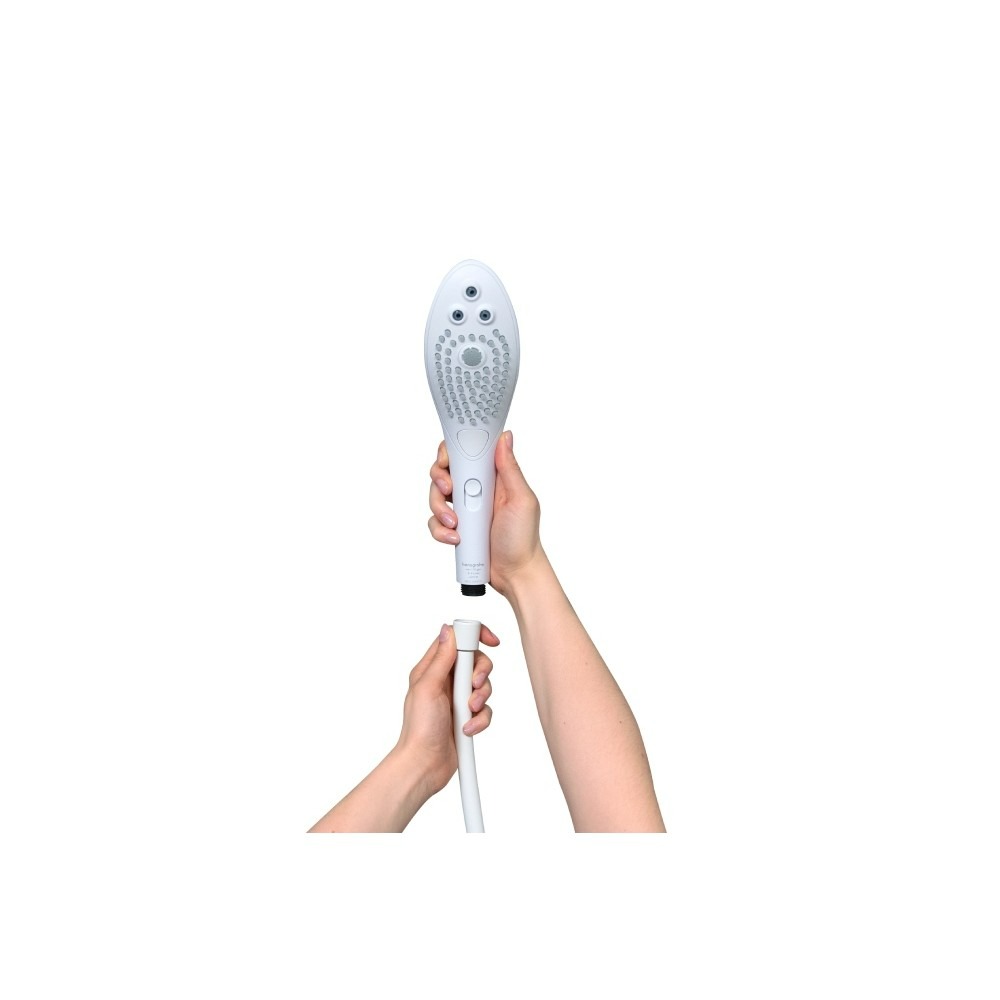 Насадка на душ для мастурбації Womanizer Wave, біла
