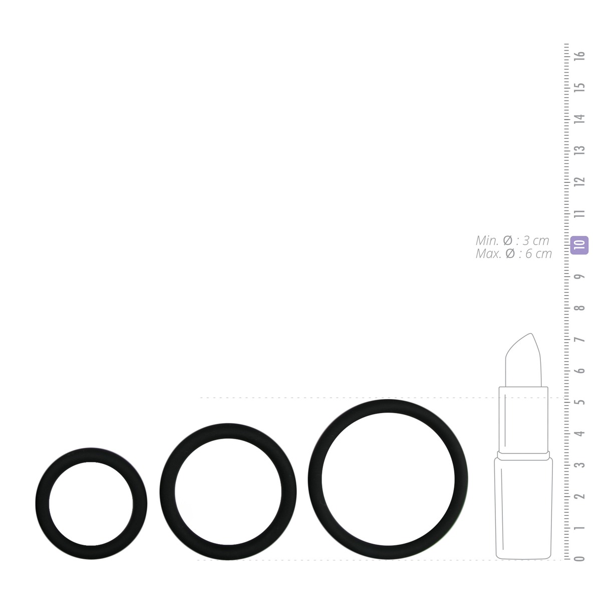 Набір ерекційних кілець Cockring set