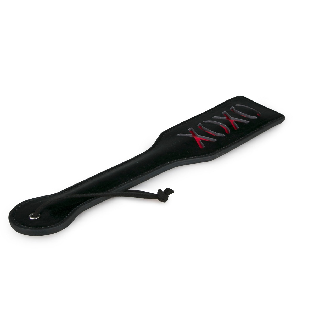 Паддл з екошкіри Zwarte Leren Paddle, чорний, 32.5 см