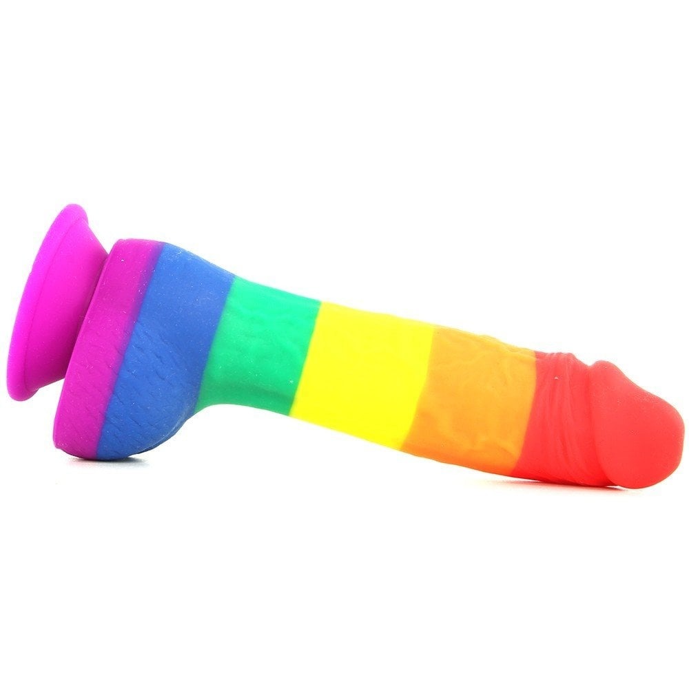 Фалоімітатор Веселка NS Novelties Colours Pride Edition на присосці