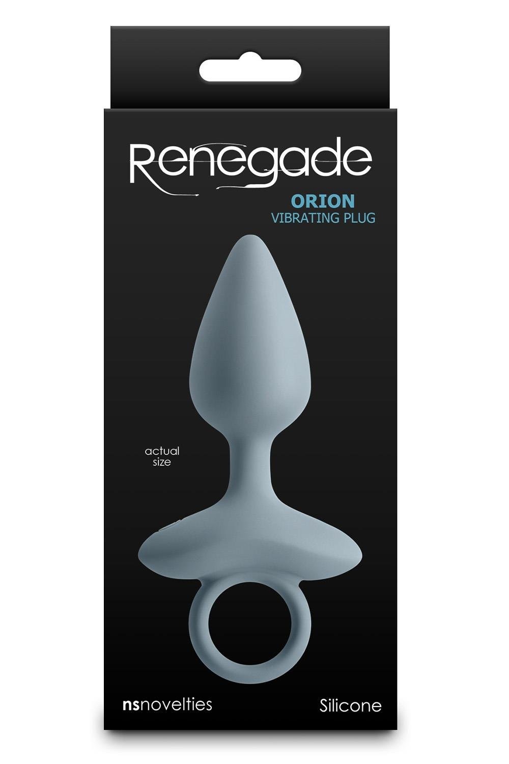 Анальний вібратор NS Novelties Renegade синій, 13 см
