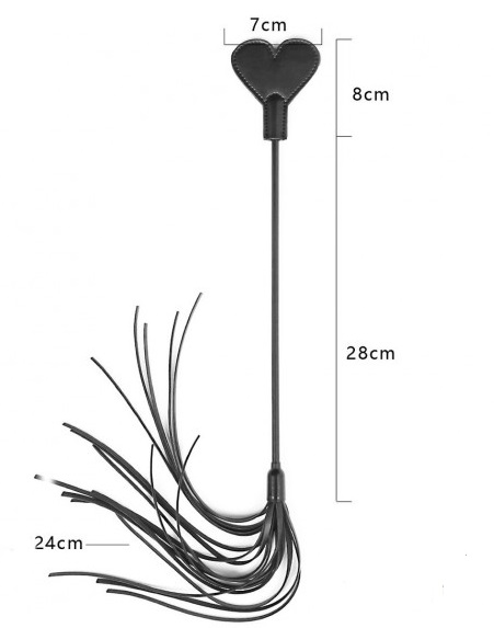 Шлепалка DS Fetish Paddle black