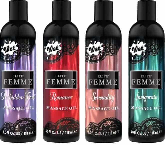 Масажна олія WET Elite Femme Invigorate 120 мл, парфумована