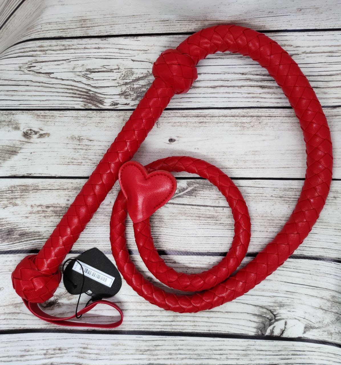 Батіг довгий DS Fetish Whip Long Red