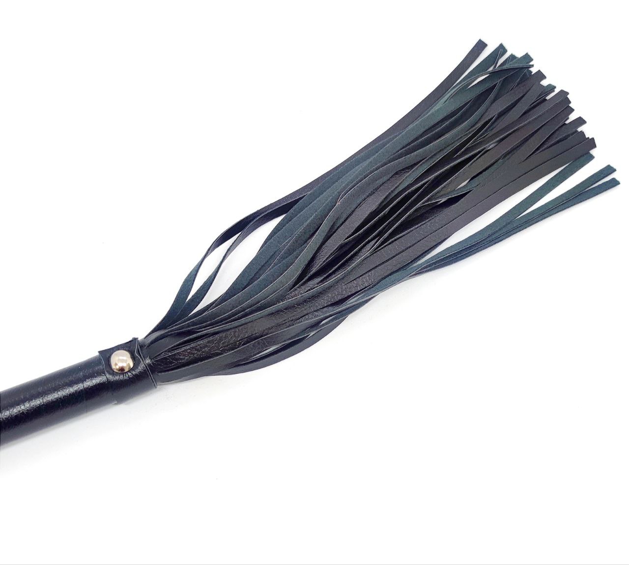 Флоггер екокожа L DS Fetish Flogger чорний 38см