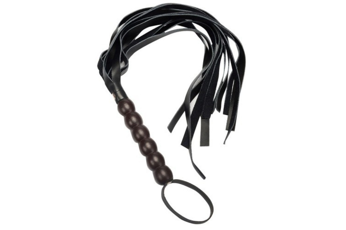 Флоггер L DS Fetish Flogger L black ball