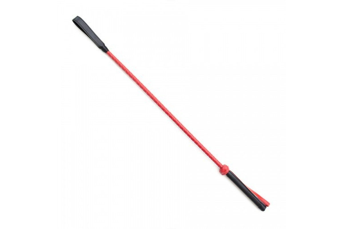 Кнут DS Fetish Whip red, 60 см