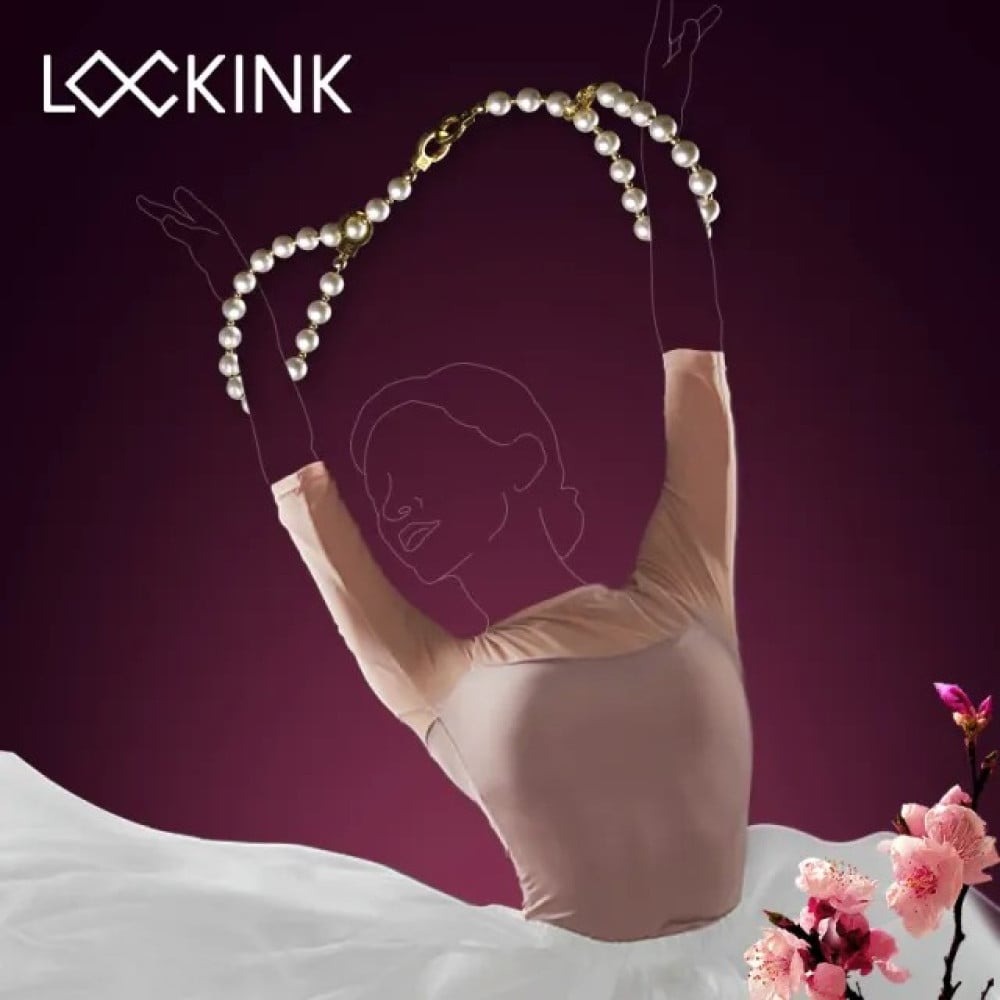 Фіксатори для рук та ніг Lockink із перлів , білі