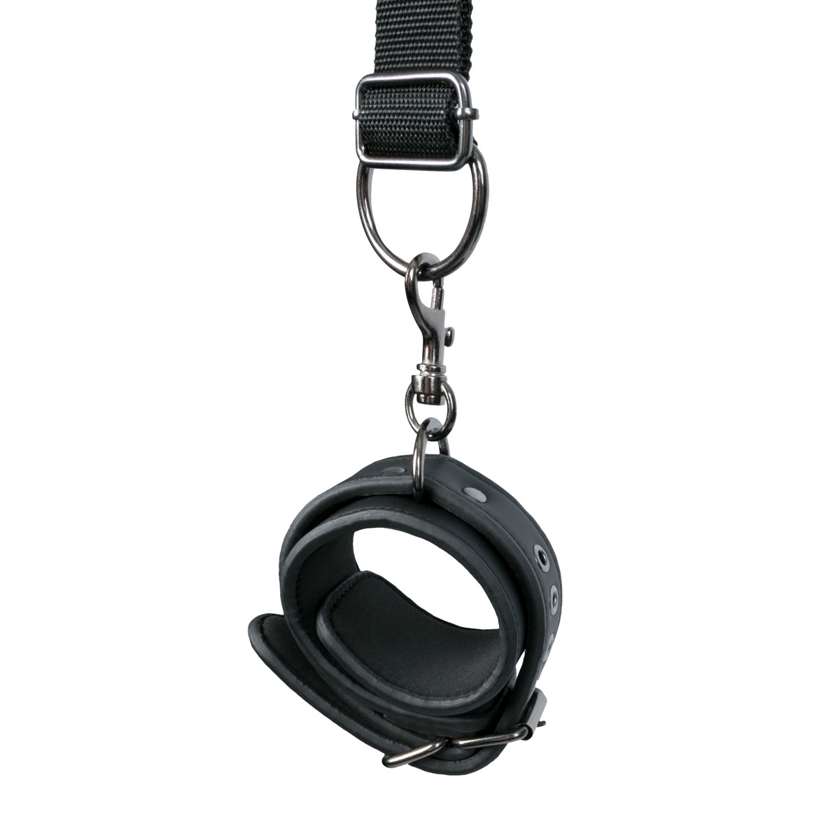 Набор для бондажа на кровать с манжетами для рук и ног Under Mattress Restraint Set, черный