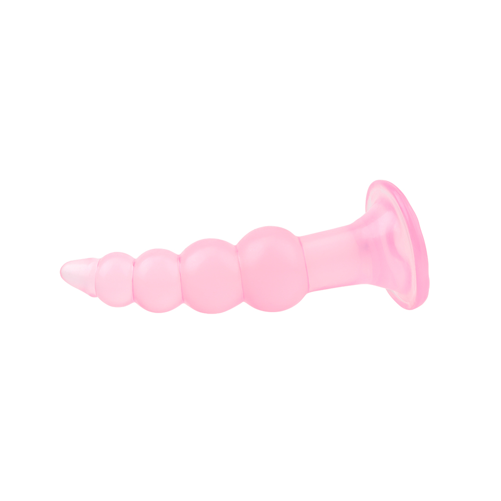 Рифлена анальна пробка Chisa Hi-Rubber Bumpy Butt Plug