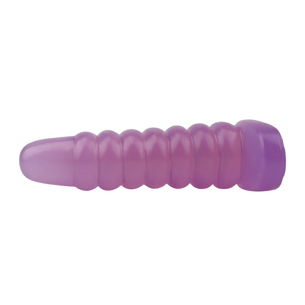 Велика анальна пробка Chisa Hi-Rubber Chubby Anal Plug, фіолетова