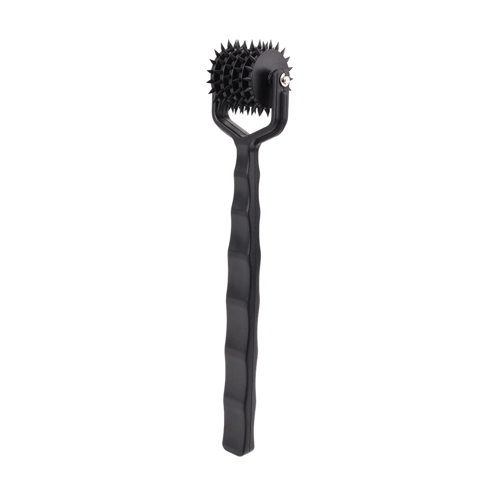 Колесо Вартенберга з 5 коліщатками Chisa Sins Inquisitio Prickly Pinwheel, чорне