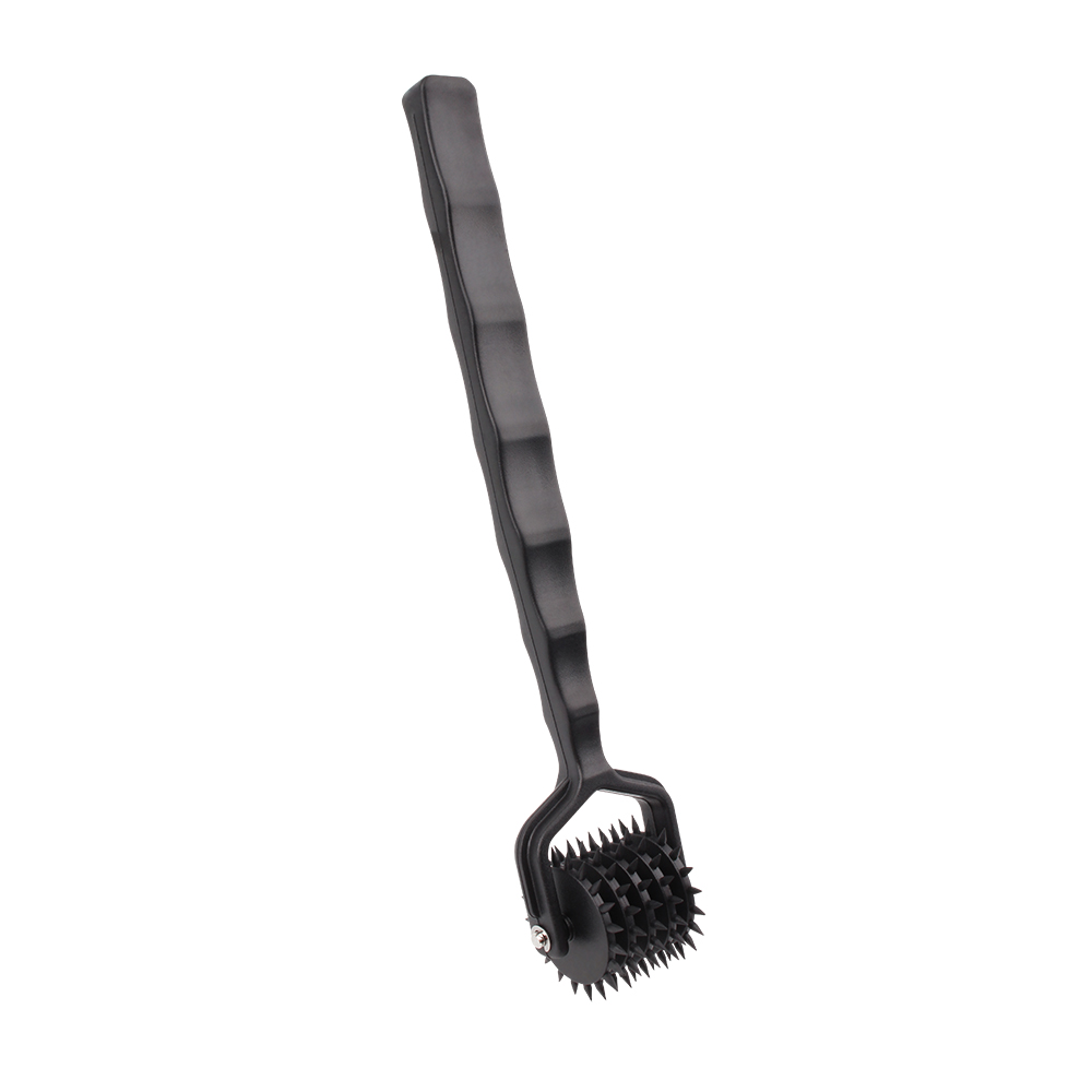 Колесо Вартенберга з 5 коліщатками Chisa Sins Inquisitio Prickly Pinwheel, чорне