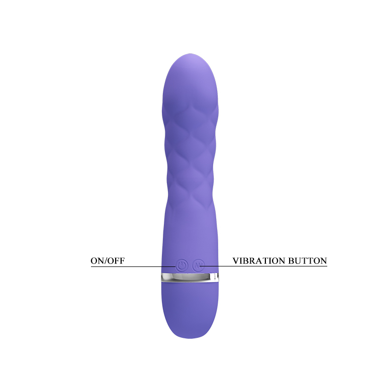 Вібратор для точки G, Pretty Love Truda, фіолетовий, 18.8 х 3.8 см