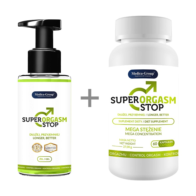 Капсули для затримання еякуляції Medica Group Super Orgasm Stop, 60 капсул