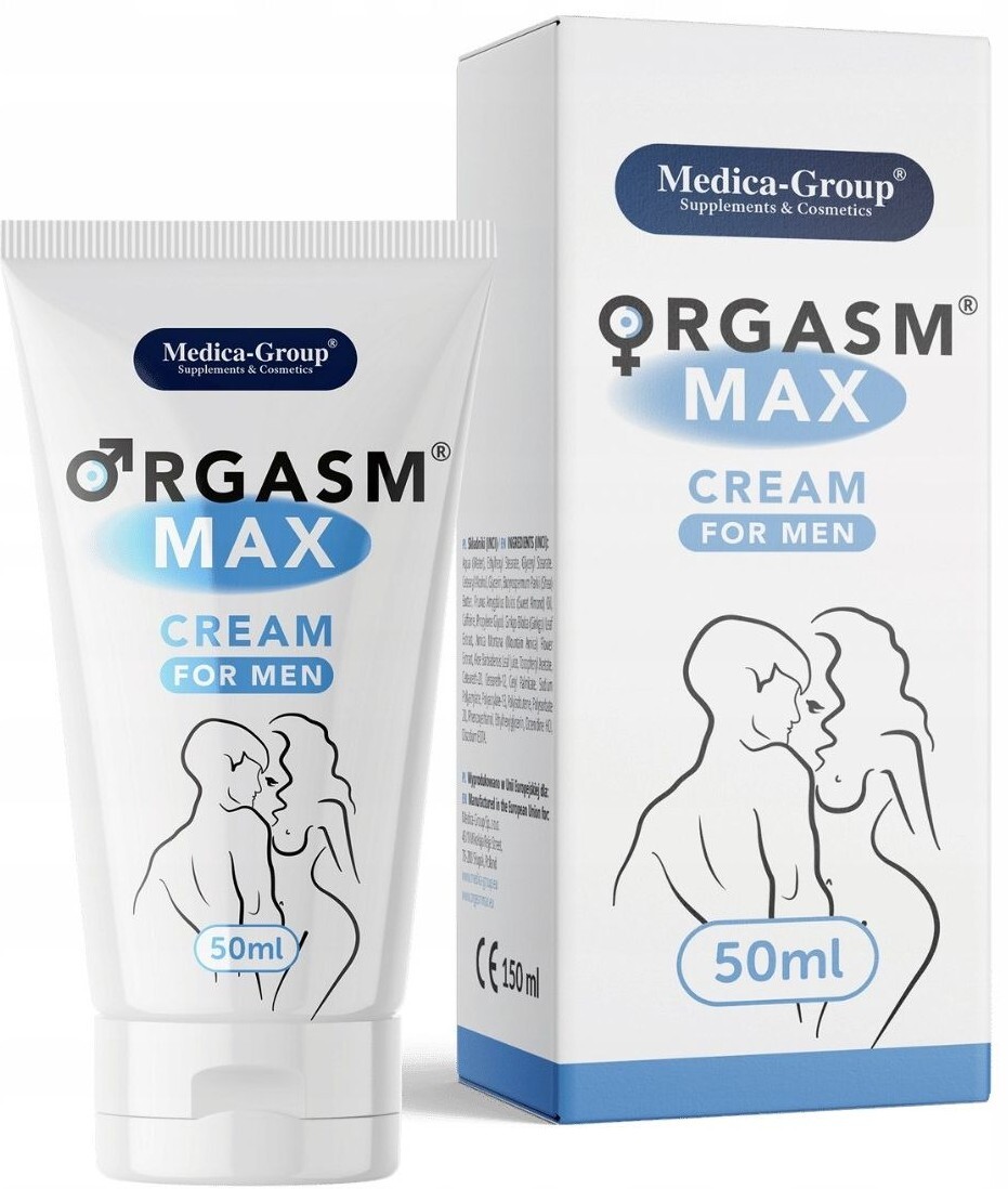 Крем для чоловіків Medica-Group Orgasm Max For Men для ерекції, 50 мл