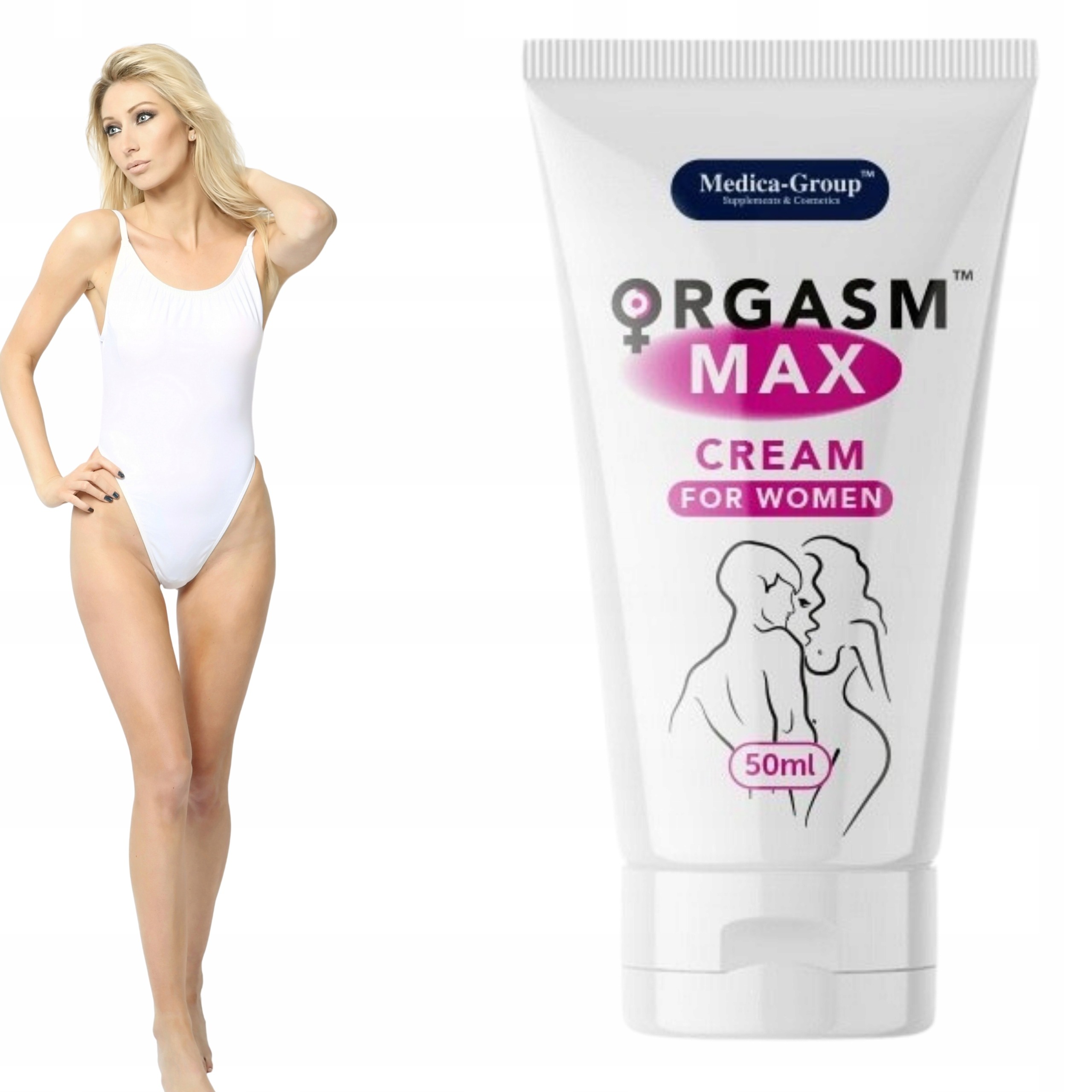 Крем для жінок Medica-Group Orgasm Max Cream for Women посилює та дарує вибухові оргазми, 50 мл