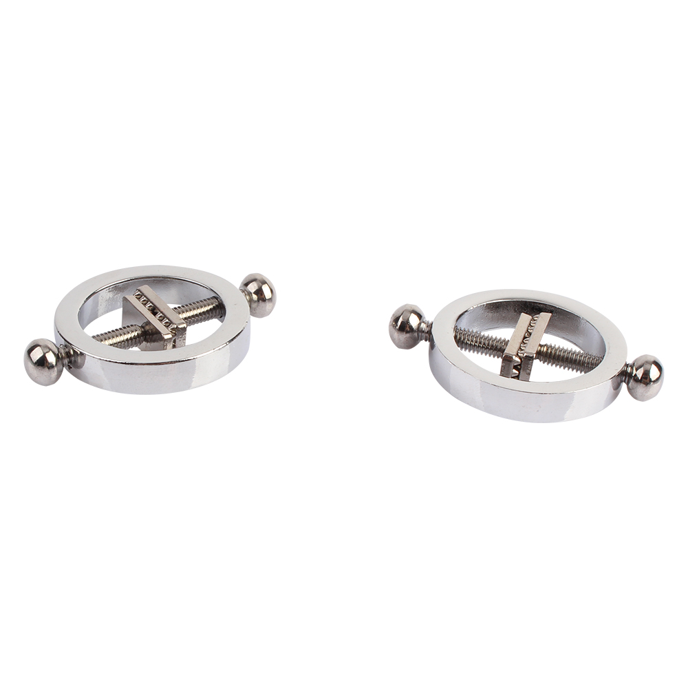 Затискачі для сосків Chisa Sins Inquisition Teeth Bite Nipple Clamps, сріблясті