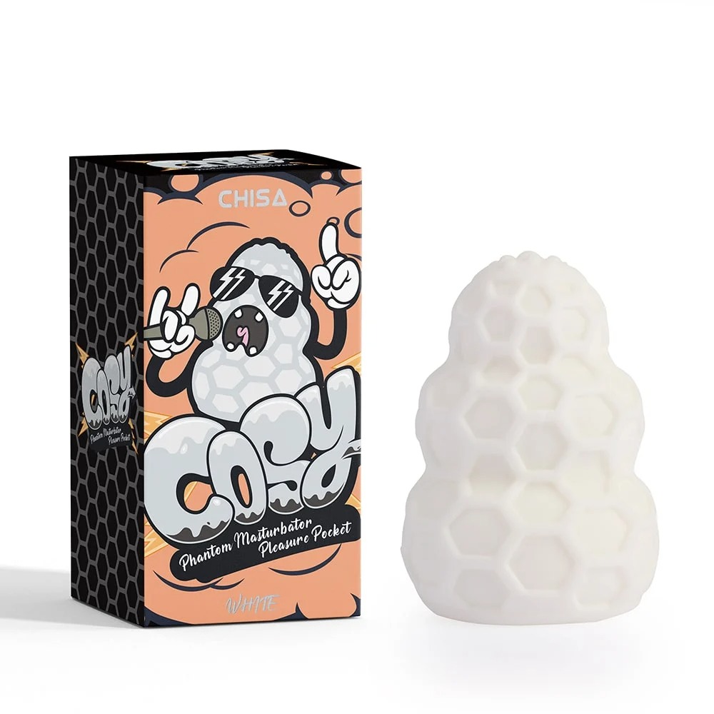 Мастурбатор яйце Chisa COSY PHANTOM білий, 7.8 х 5.5 см