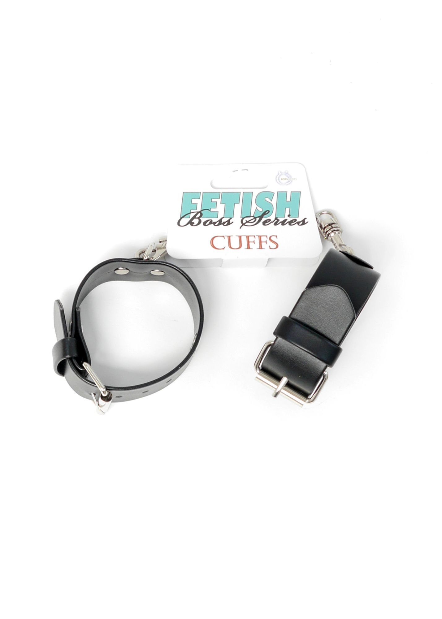 Наручники из экокожи 3 см Fetish Boss