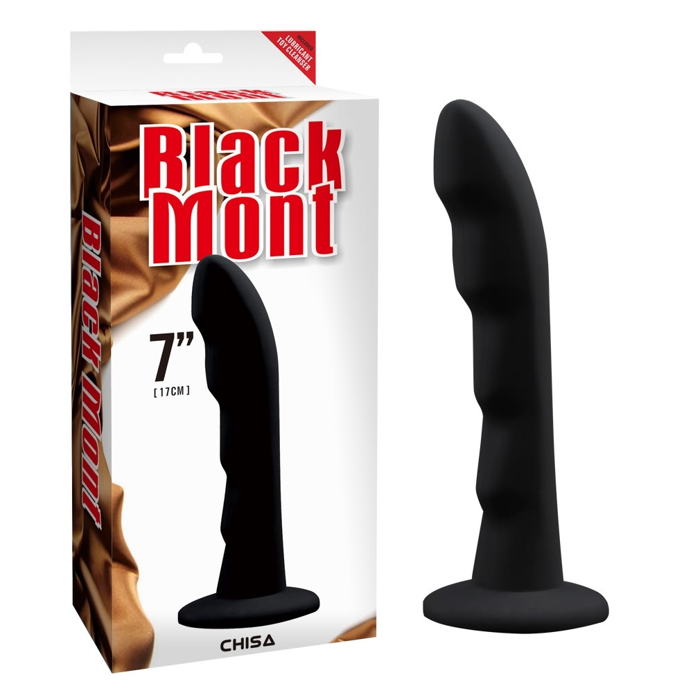 Насадка для страпона Chisa Black Mont 17см/3см