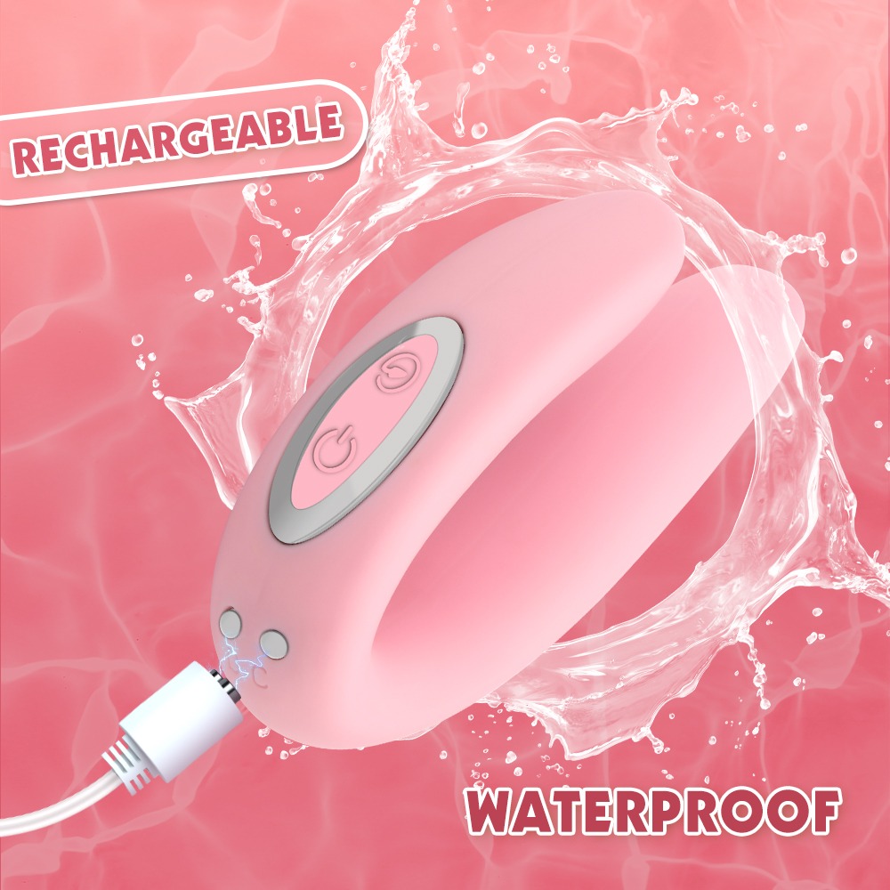 Вибратор для пар Chisa Aphrovibe Yours And Mine, розовый