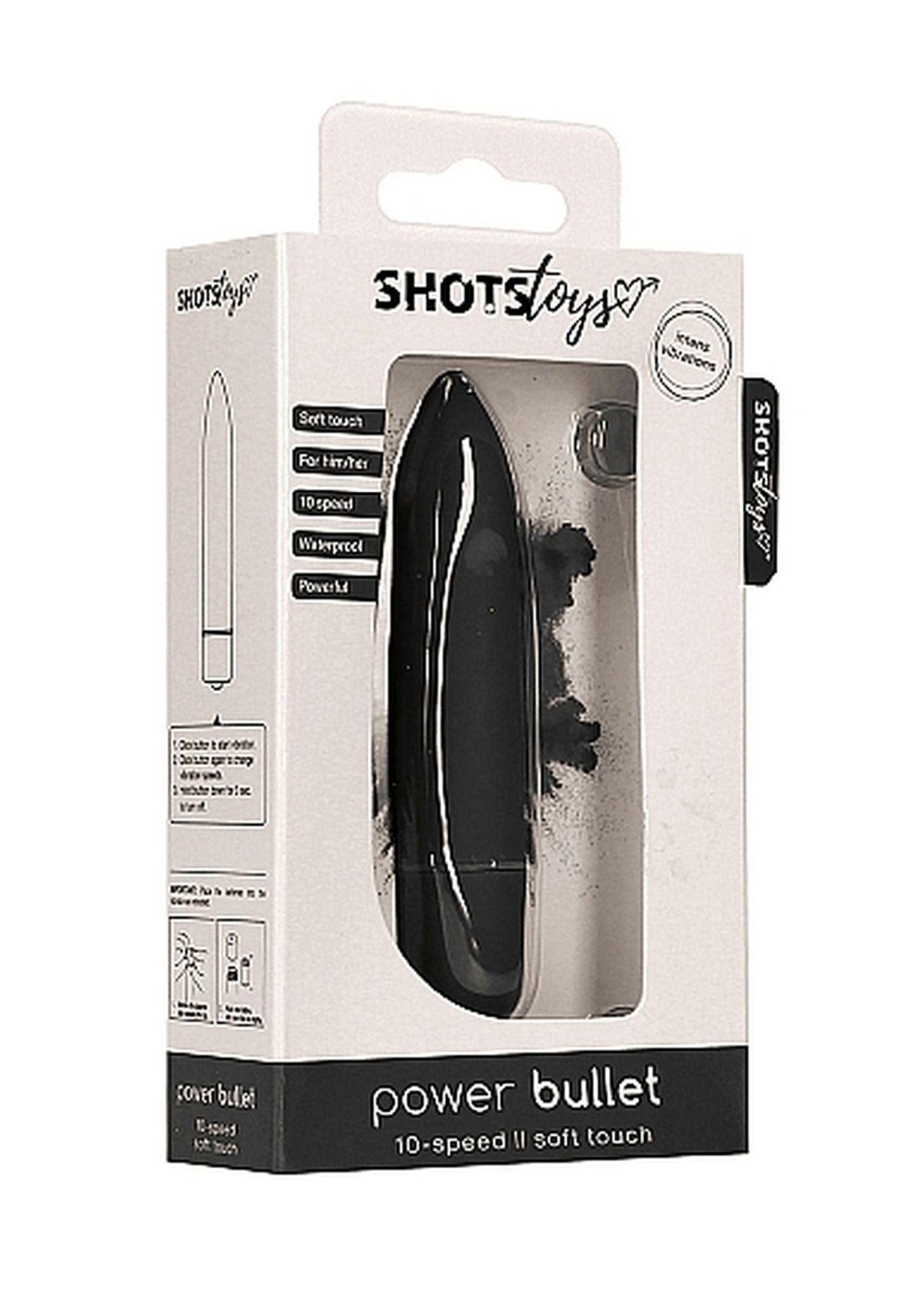 Вибропуля Power Bullet - Black