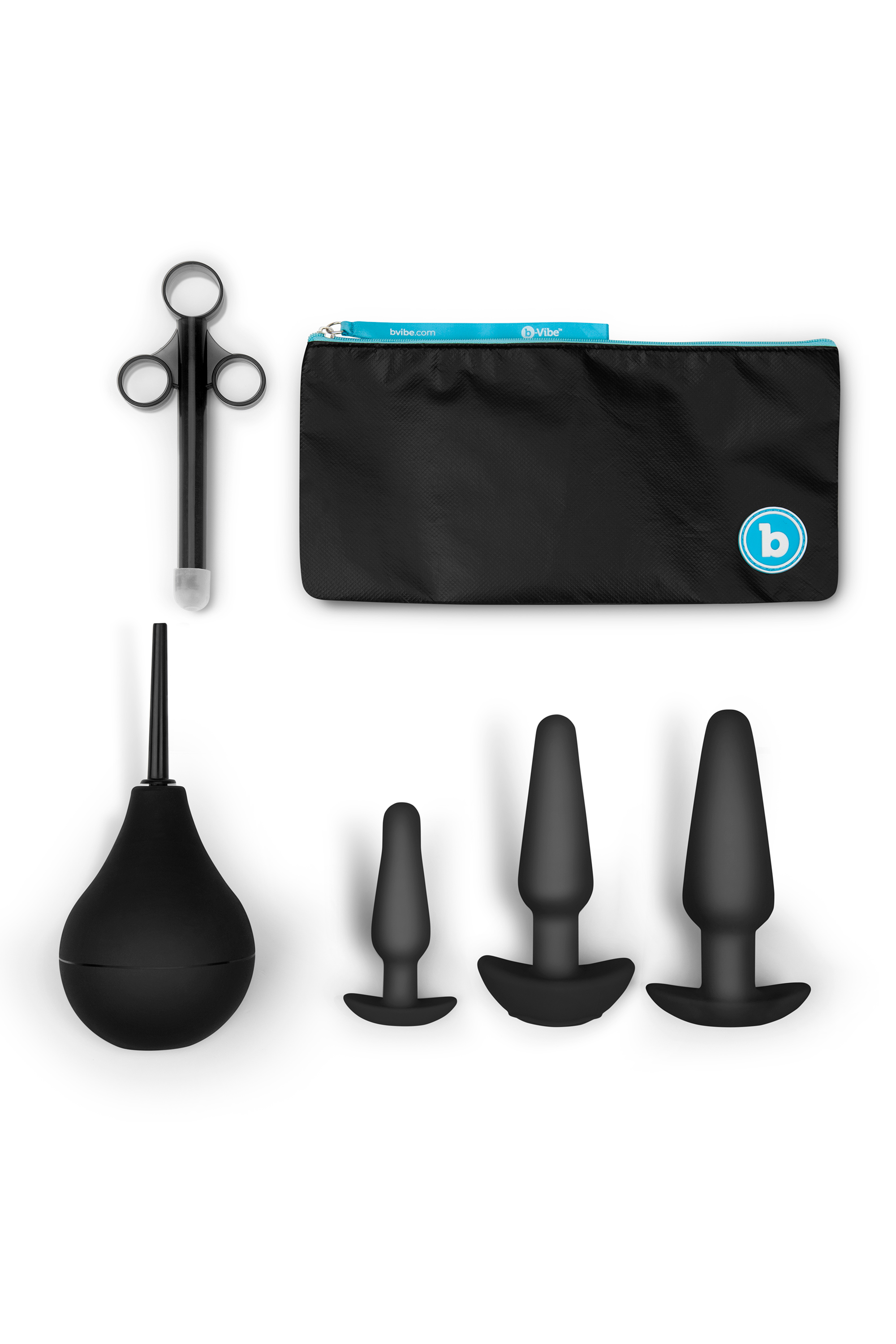Набір анальних іграшок anal training kit & education B-Vibe, 7 предметів