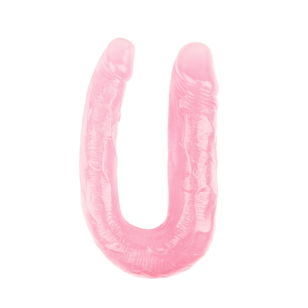 Фалоімітатор подвійний Chisa Hi-Rubber 13 Inch Dildo, рожевий