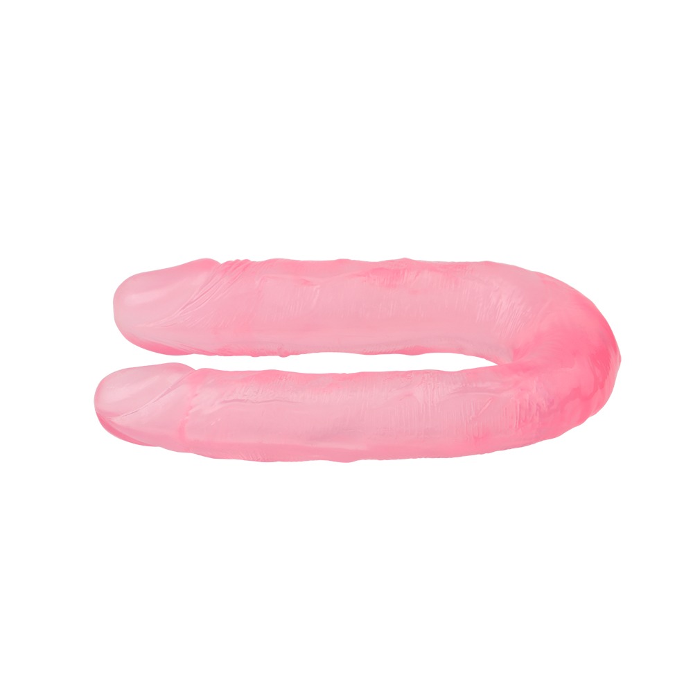 Фалоімітатор подвійний Chisa Hi-Rubber 13 Inch Dildo, рожевий