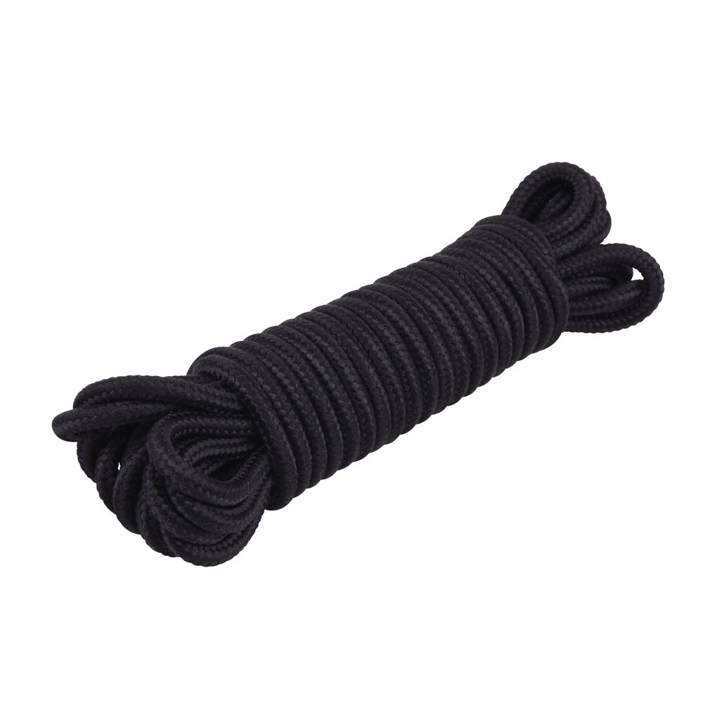 Мотузка для бондажу та шибарі Chisa Hi-Basic Mini Silk Rope Cotton чорна, 10 м