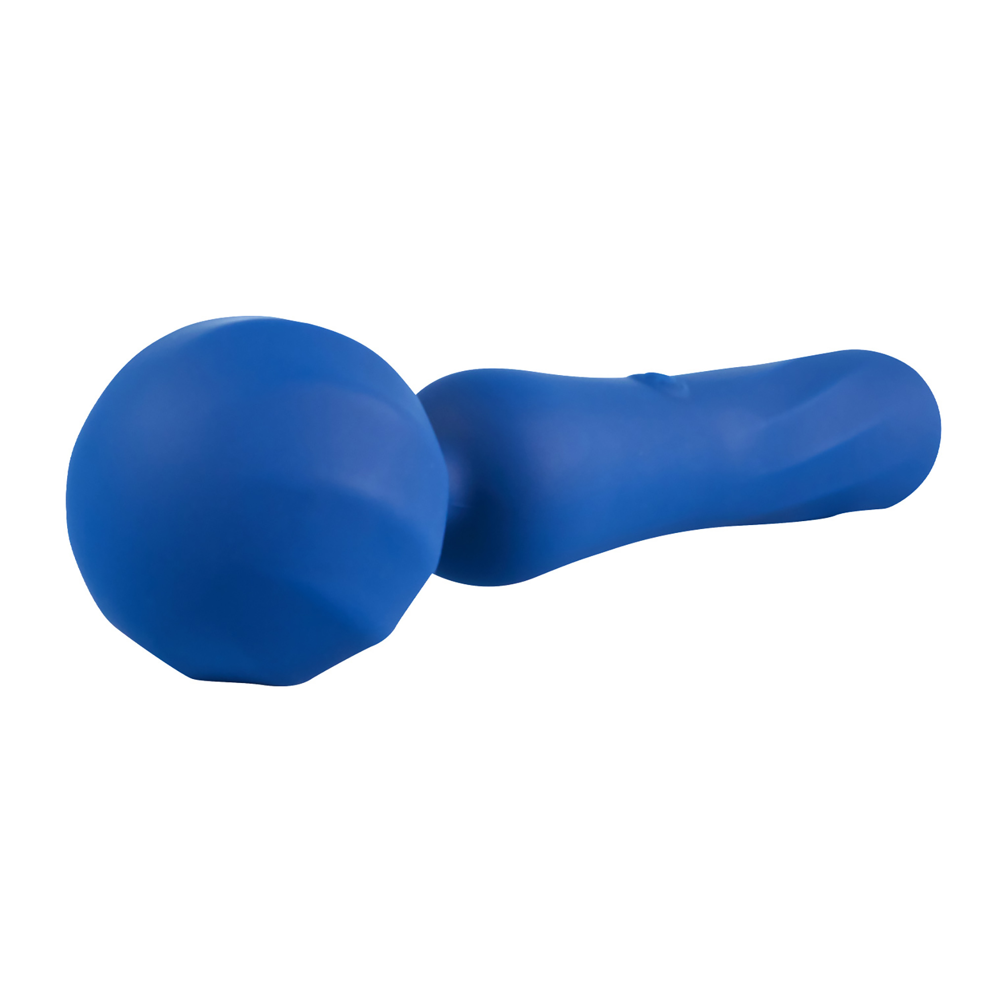 Вібромасажер Wand із гнучкою насадкою, синій, 25 × 6,27 см BeYourLover Titan